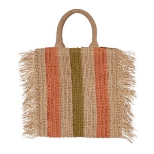 Three Color Striped Bag M.02 - Görsel 2